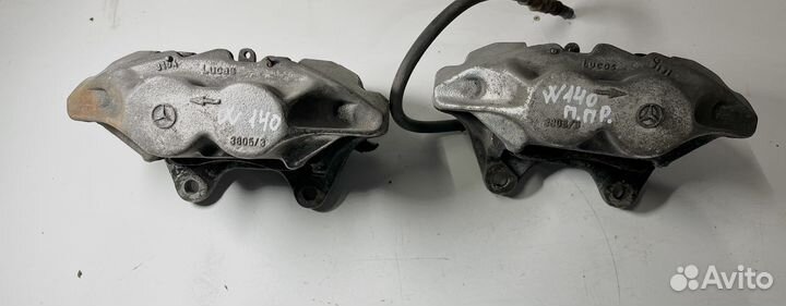 Суппорт передний Mercedes W140