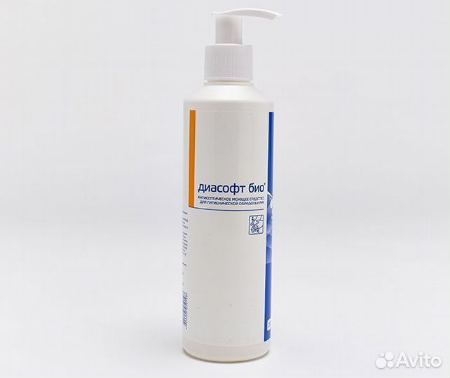 02-959 Антисептическое мыло Диасофт Био 250мл 1шт