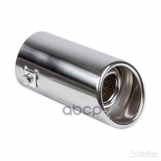 Насадка на глушитель 63х135х63 мм. хром A070101