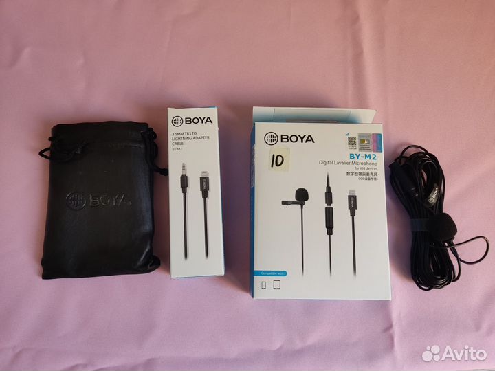 Микрофон петличный Boya By-M2