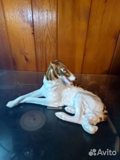 Фарфоровые статуэтки собак лфз