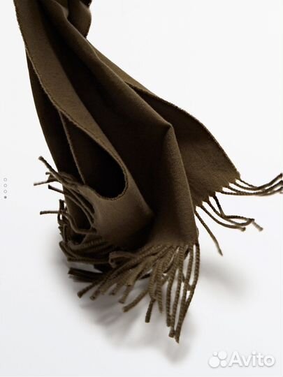 Новый шарф из 100 шерсти Massimo Dutti