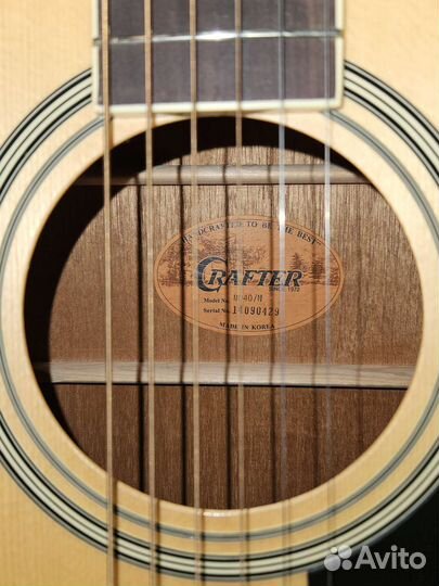 Гитара акустическая Crafter MD40/N