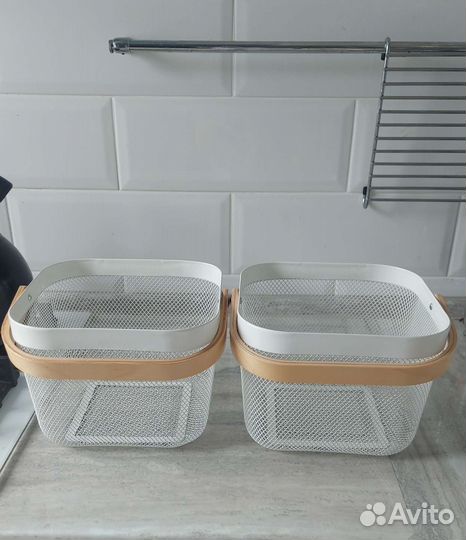 Корзины IKEA risatorp 24x24x18см