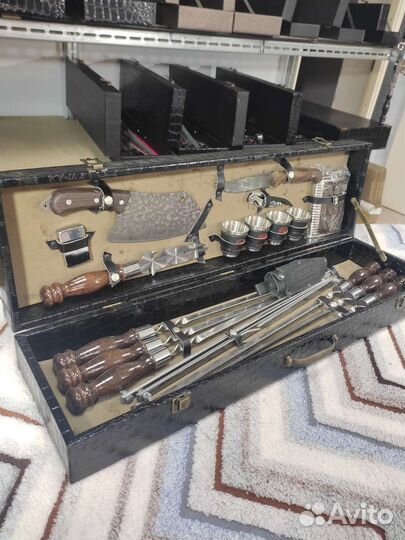 Набор для шашлыка в кейсе