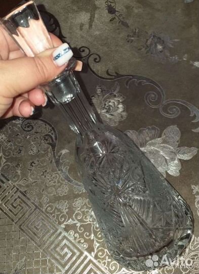 Графин хрустальный