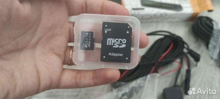 Видеорегистратор зеркало с камерой заднего вида