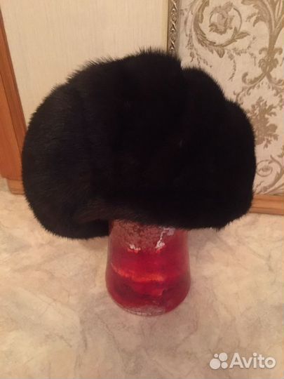 Шапка норковая женская