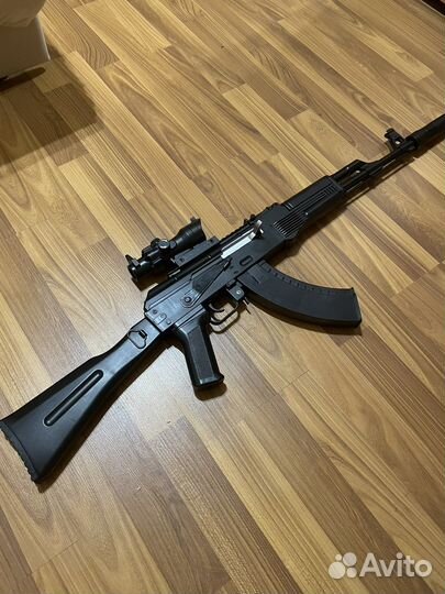 Игрушечный автомат на орбизах ак-74 м