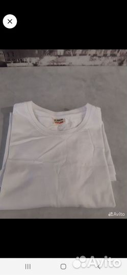 Футбрлка белая 48р