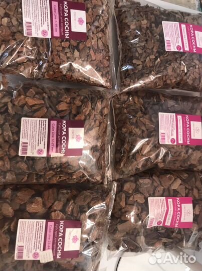 Кора сосны для орхидей