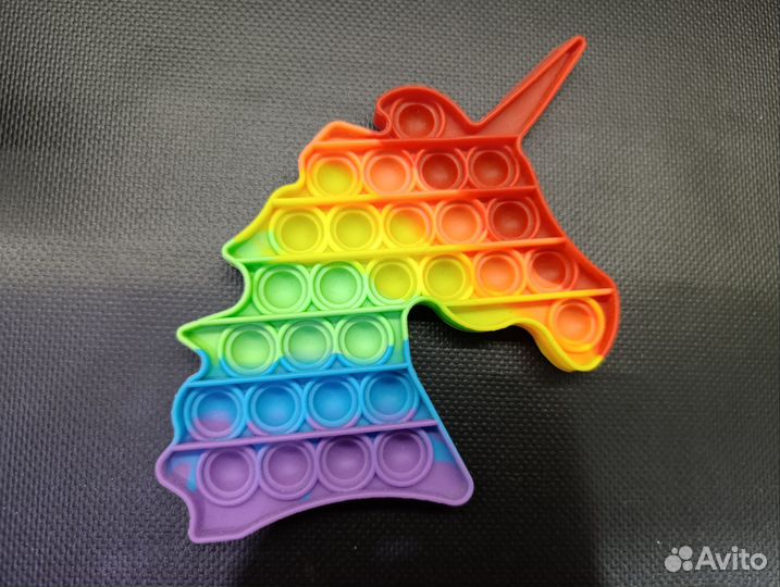 Игрушки, подушка Единорог