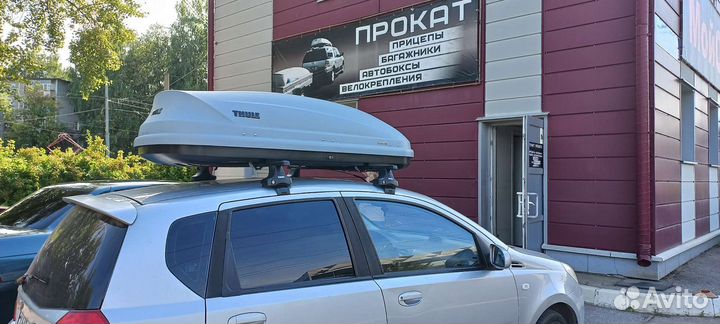 Бокс на крышу автомобиля (460 литров) пpokaт