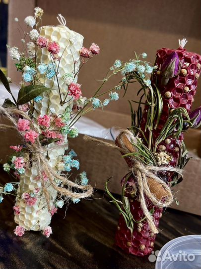 Свечи из вощины