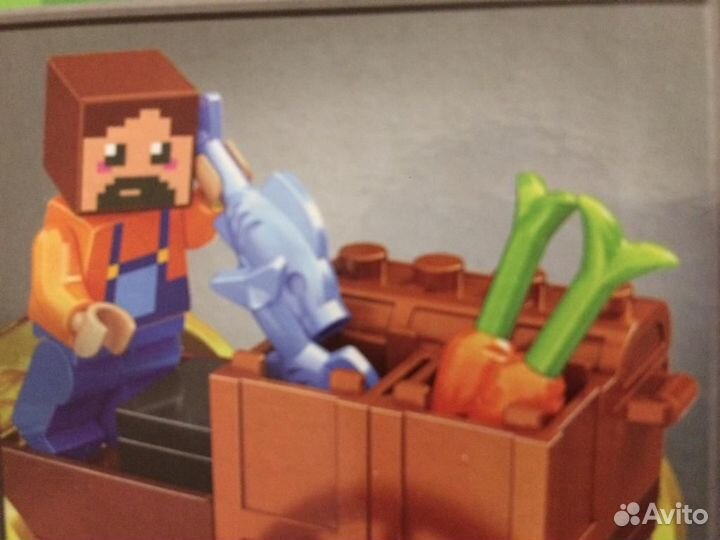 Minecraft Сокровищница в лесу у водопада