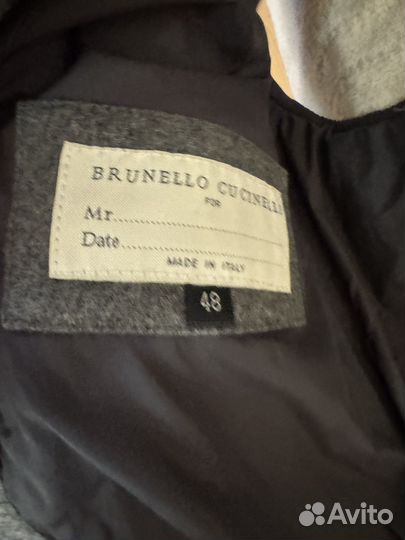 Brunello cucinelli жилет оригинал