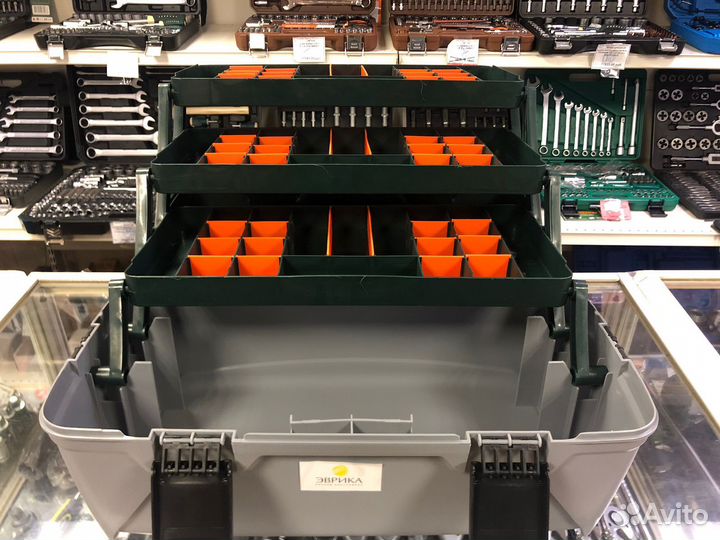 Ящик универсальный эврика с 3 кантилеверами и 2 ор