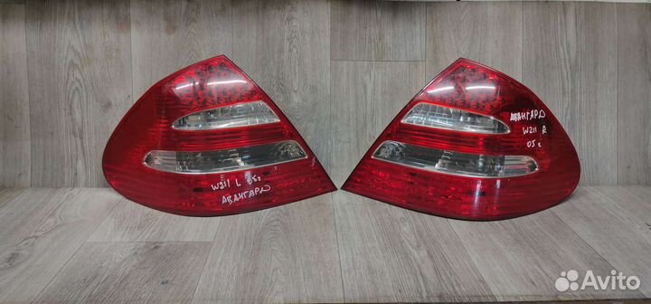 Фонари задние на Mercedes e class w 211
