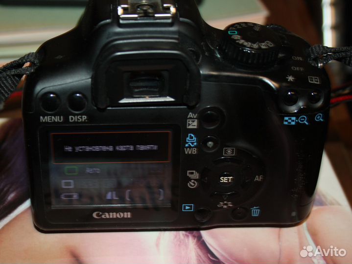 Зеркальный фотоаппарат canon eos 1000 d