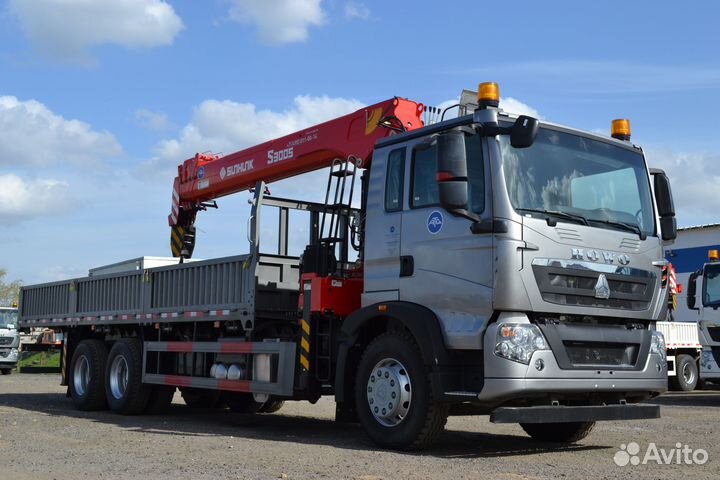 Howo T5G 6х4 с КМУ, 2023