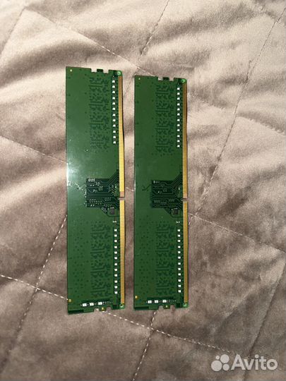 Оперативная память DDR4 kingston 2x8gb 2666MHz