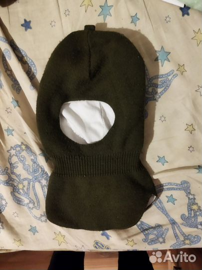 Шапка шлем для мальчика