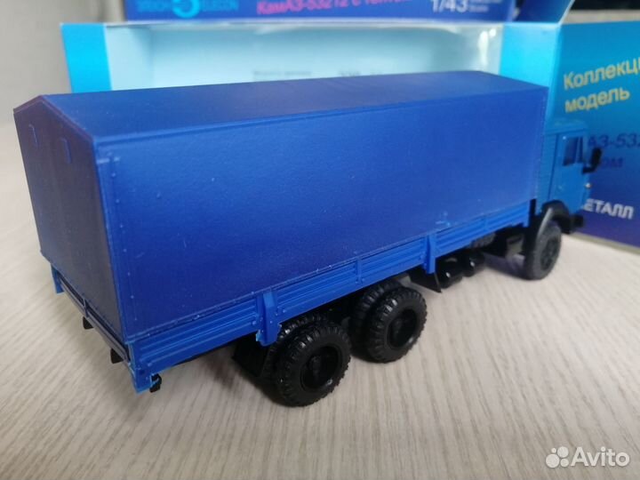 Элекон камаз-53212 тент синий