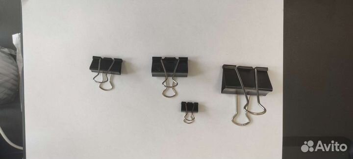 Зажимы канцелярские