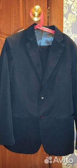 Костюм школьный, темно-синий