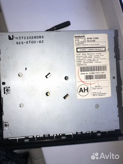 Автомагнитола nissan
