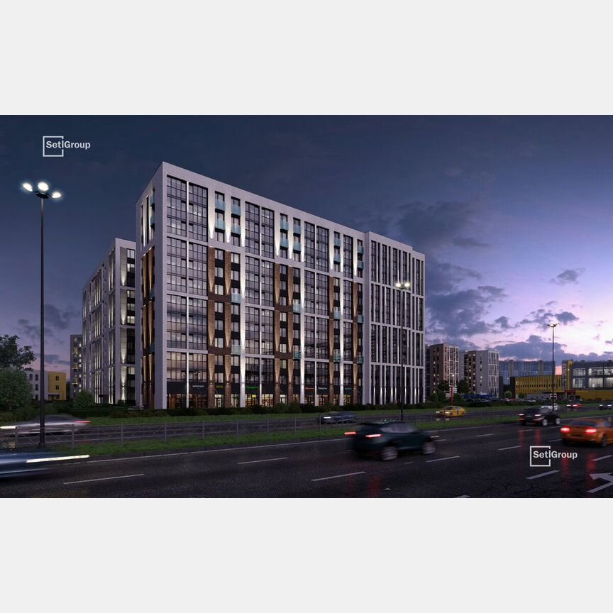 2-к. квартира, 76,5 м², 12/12 эт.