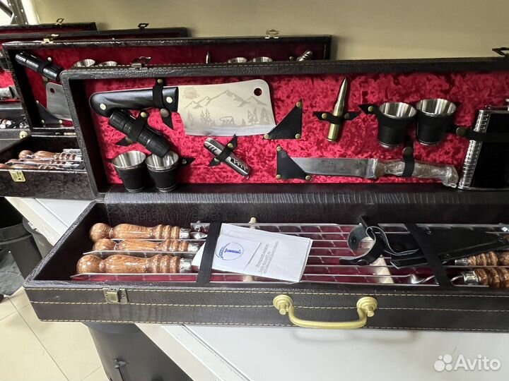 Подарочный набор шампуров 16 предметов