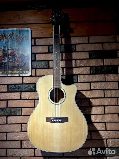 Электроакустическая гитара Cort GA-FF-NAT