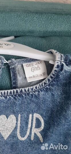 Платье для девочки 92