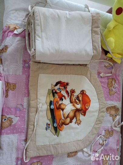 Бортики в кроватку