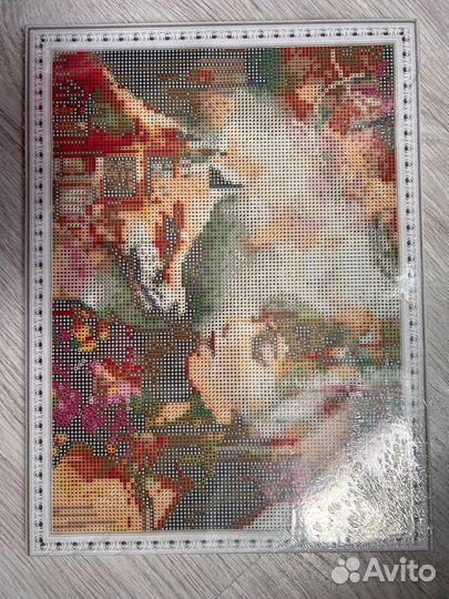 Новая алмазная мозаика на подрамнике