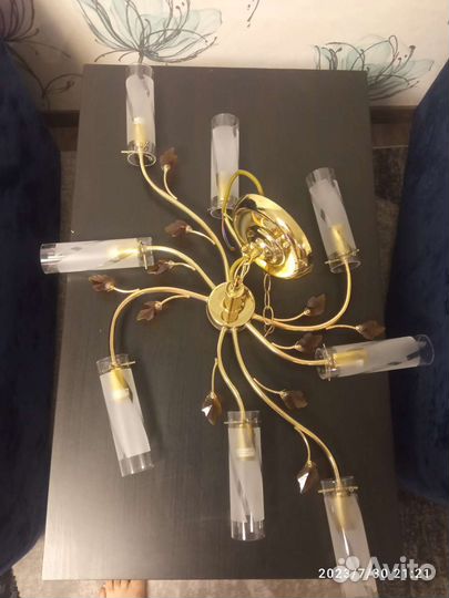 Люстра потолочная бу