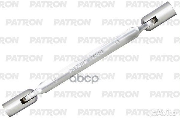 Ключ торцевой шарнирный 12х13 мм P-7521213 patron
