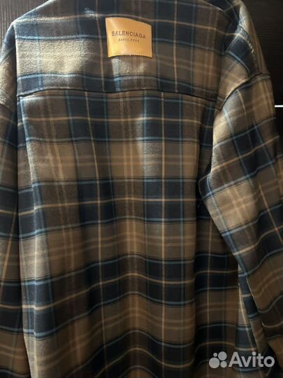 Рубашка в клетку