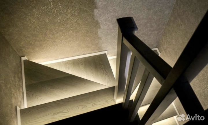 Подсветка лестницы с датчиками движения