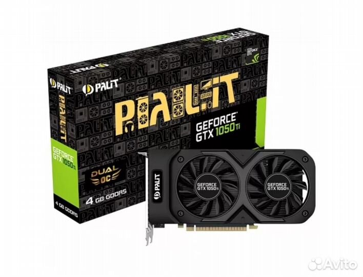 Palit GForce GTX 1050 Ti Dual OC 4Gb обмен