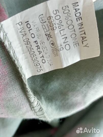 Льняное платье Италия / лен хлопок