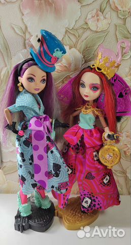 Куклы Ever After High Мэделин Хэттер и Лиззи Хартс