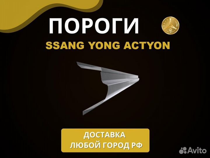 SsangYong Actyon пороги Оплата при получении