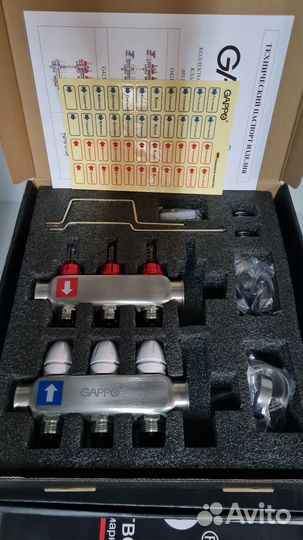 Коллекторный блок Gappo G424.3 на 3 выхода