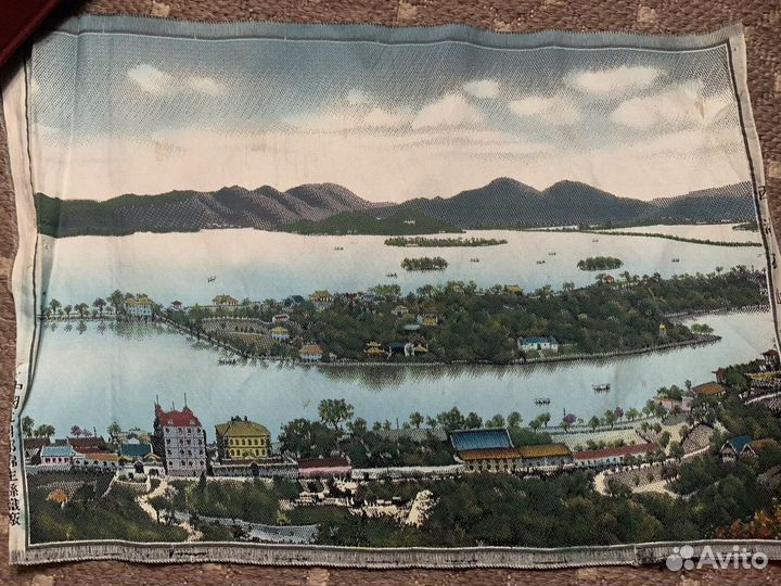 Китайские шелковые картины