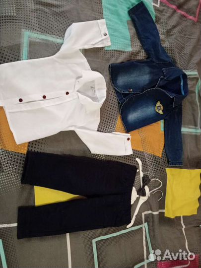 Костюм джинсовый с рубашкой