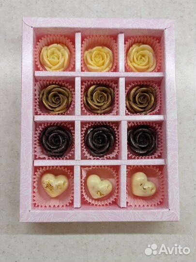 Шоколадные розы - подарочный набор