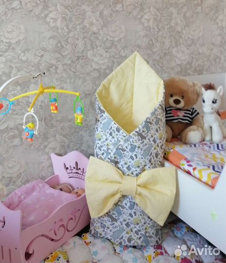 Конверт на выписку летний