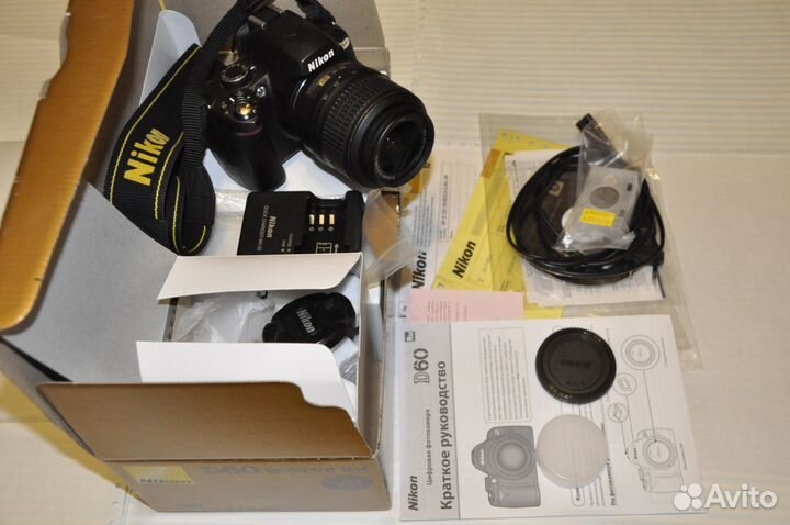 Зеркалка nikon D60